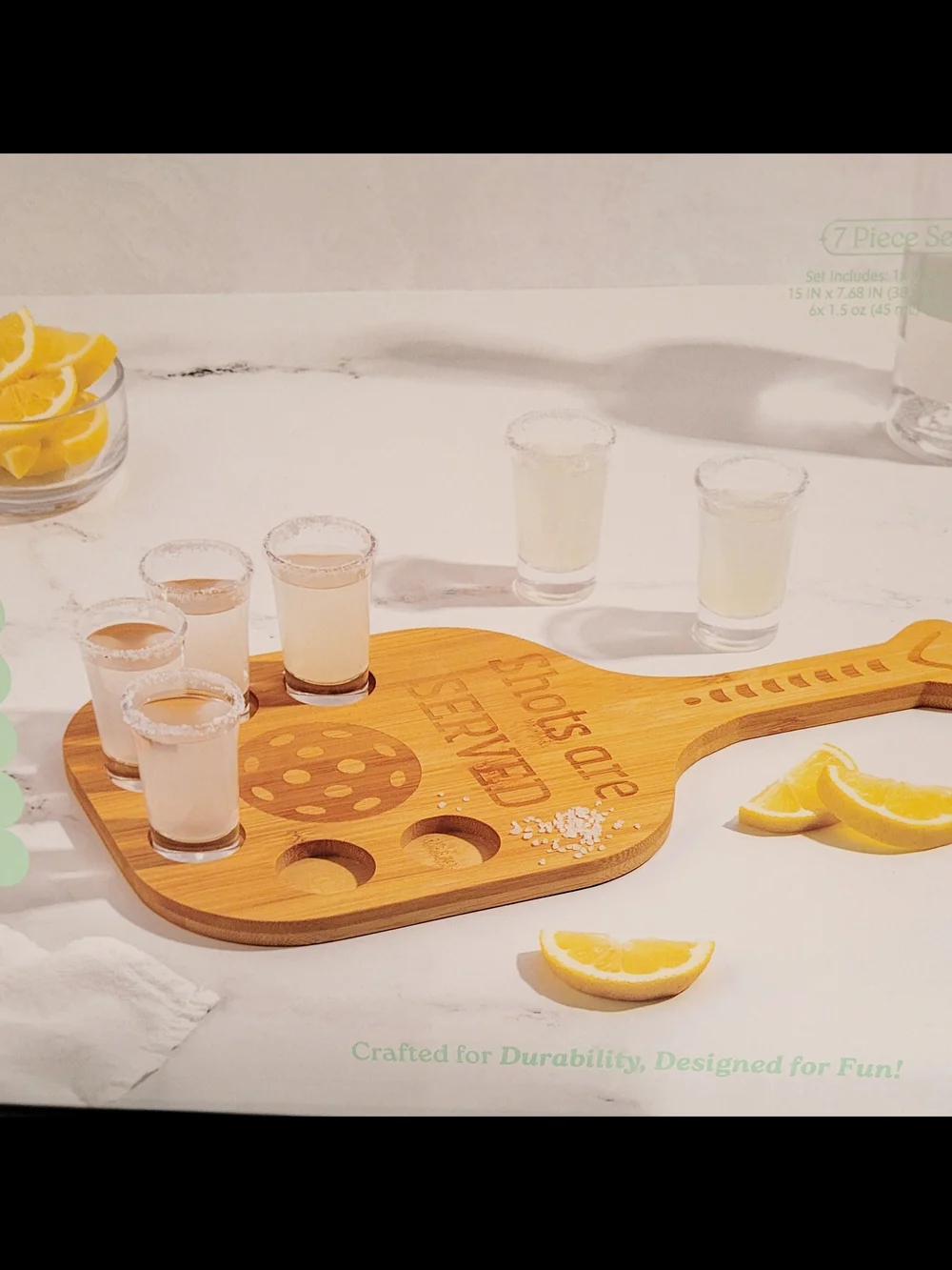 MEDICI Pickleball Flight Set - Natural Wood